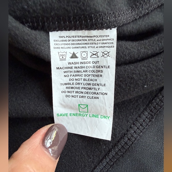 Pittsburgh Steelers TX3 Warm Fleece Lined NFL Team Apparel Women's Hoodie Black - Picture 9 of 13